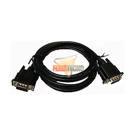 CABLE VGA  7,5 MTS. C/FERRITA, MACHO/MACHO