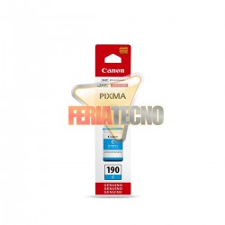 TINTA CANON Gi-190 CYAN, 70 ML. ORIGINAL