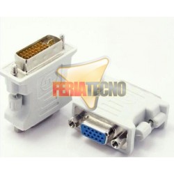 ADAPTADOR DVI-I MACHO A VGA HEMBRA