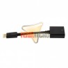 ADAPTADOR DISPLAY PORT MACHO  A VGA HEMBRA
