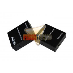 EXTENSOR HDMI HASTA 120 METROS POR UTP. CAT.5E/CAT.6. ACTIVO