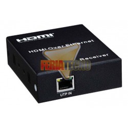 EXTENSOR HDMI HASTA 120 METROS POR UTP. CAT.5E/CAT.6. ACTIVO