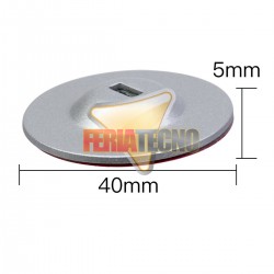 ADAPTADOR DE RANURA PARA SEGURIDAD, CON ADHESIVO