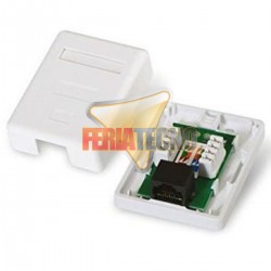 ROSETA RJ45 CAT.6 UTP, CON MODULO INTERNO