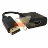  ADAPTADOR DISPLAY PORT MACHO  A HDMI HEMBRA 