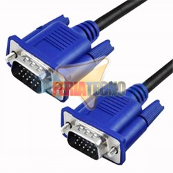 CABLE VGA  10 MTS. M/M, C/FERRITA, CONECTOR AZUL