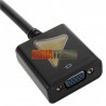 ADAPTADOR DISPLAY PORT MACHO  A VGA HEMBRA