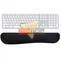 APOYA MUÑECA TECLADO. PAD TECLADO NEGRO.