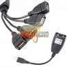 EXTENSOR USB 2.0 POR RJ45 4 PUERTOS, HASTA 45 METROS