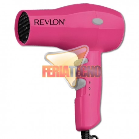 SECADOR DE PELO COMPACTO IONICO, REVLON, ROSADO
