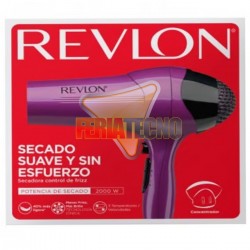 SECADOR DE PELO CONTROL FRIZZ, REVLON, PURPURA