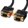 CABLE VGA  3 MTS. MACHO/MACHO, CONECTOR BAÑO ORO