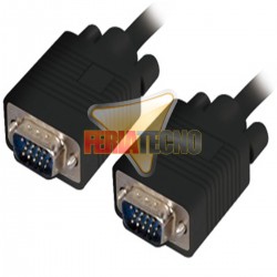 CABLE VGA  4,5 MTS. C/FERRITA, MACHO/MACHO