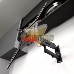  SOPORTE LCD/LED TIPO BRAZO EN MURO 13 A 46. 35KG.NEGRO.