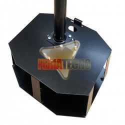 SOPORTE PARA PROYECTOR TIPO JAULA, NEGRO