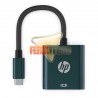 ADAPTADOR USB-C A VGA, 14 CMS. MARCA HP