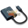 ADAPTADOR USB-C A VGA, 14 CMS. MARCA HP