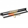 PATCH PANEL DESCARGADO 24 PUERTOS, CON ORDENADOR
