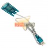 ADAPTADOR USB A SERIAL RS232 DB9 MACHO.