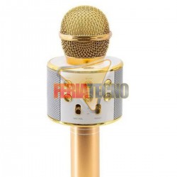KIT 2 MICROFONOS CON PARLANTE BLUETOOTH INALAMBRICO, RECARGABLES