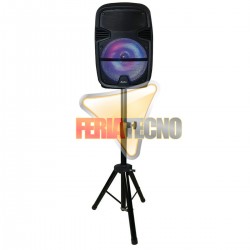 PEDESTAL PARA PARLANTE 1.8 METROS. NEGRO