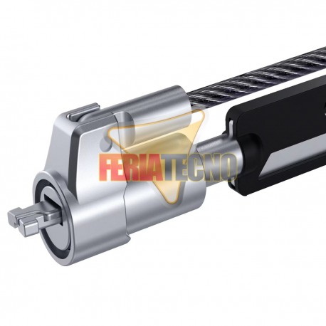 CANDADO DE SEGURIDAD PARA NOTEBOOK NANO SLOT, CON LLAVE