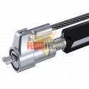 CANDADO DE SEGURIDAD PARA NOTEBOOK NANO SLOT, CON LLAVE