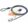 CANDADO DE SEGURIDAD PARA NOTEBOOK NANO SLOT, CON LLAVE