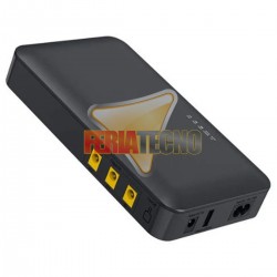 MINI UPS SMART DC KP1 PLUS, PARA ROUTERS Y MODEM, 16000 MAH 18W, MARSRIVA