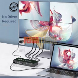 CONTROLADOR VIDEO WALL DVI, HDMI 1X4, C.REMOTO, FULL HD/4K.