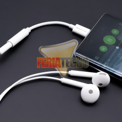 ADAPTADOR USB-C A 3.5 JACK, PARA AUDIFONOS. CON CHIP
