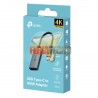 ADAPTADOR USB-C A HDMI 4K, TP-LINK UA520C.