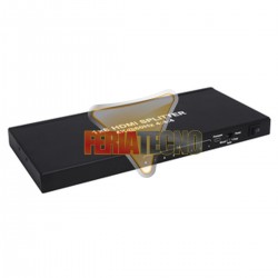 SPLITTER HDMI AMPLIFICADO 8 SALIDAS 2.0, 4K.