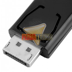 ADAPTADOR DISPLAY PORT MACHO  A HDMI HEMBRA.
