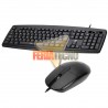 KIT TECLADO Y MOUSE ALAMBRICO USB, NEGRO, ACER