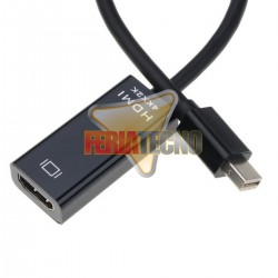 CABLE MINI DISPLAY PORT A HDMI HEMBRA, 4K 1,8 METROS