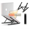 SOPORTE ALUMINIO NOTEBOOK Y TABLET, PEGABLE.