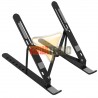 SOPORTE ALUMINIO NOTEBOOK Y TABLET, PLEGABLE. SLIM.