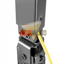 SOPORTE PARA PROYECTOR A TECHO, 13 A 65 CM. 20KG. NEGRO