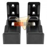 SOPORTE SOUNDBAR BARRA DE SONIDO A MURO (2 UNI.), NEGRO