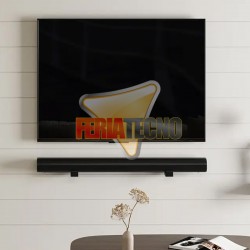 SOPORTE SOUNDBAR BARRA DE SONIDO A MURO (2 UNI.), NEGRO
