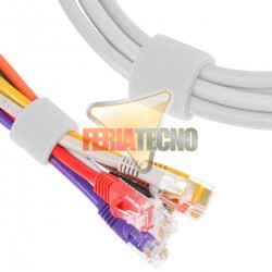 VELCRO DOBLE FAZ 20 MTS X 2CM ANCHO. AMARRA CABLES