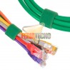 VELCRO DOBLE FAZ 20 MTS X 2CM ANCHO. VERDE AMARRA CABLES