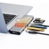 ADAPTADOR THUNDERBOLT 3, USB TIPO C PARA MACBOOK PRO, MULTIPUERTO