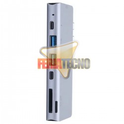 ADAPTADOR THUNDERBOLT 3, USB TIPO C PARA MACBOOK PRO, MULTIPUERTO