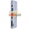 ADAPTADOR THUNDERBOLT 3, USB TIPO C PARA MACBOOK PRO, MULTIPUERTO