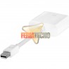 ADAPTADOR MINI DVI MACHO A DVI-D HEMBRA