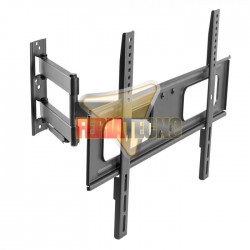 SOPORTE LCD/LED TIPO BRAZO EN MURO 37" A 70". 35KG. NEGRO.