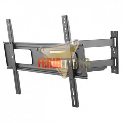 SOPORTE LCD/LED TIPO BRAZO EN MURO 37" A 70". 35KG. NEGRO.
