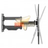SOPORTE LCD/LED TIPO BRAZO EN MURO 37" A 70". 35KG. NEGRO.